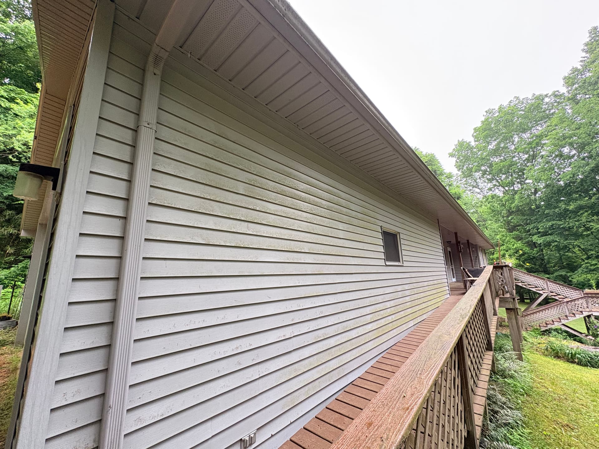 Gallery photos for Heavy Algae and Rust Gone After Full House Soft Wash: Image #4