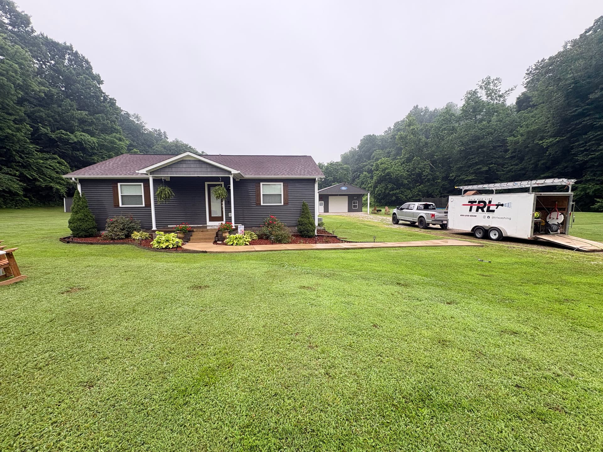 House Wash, Shop Wash, and Concrete Cleaning Done Right image